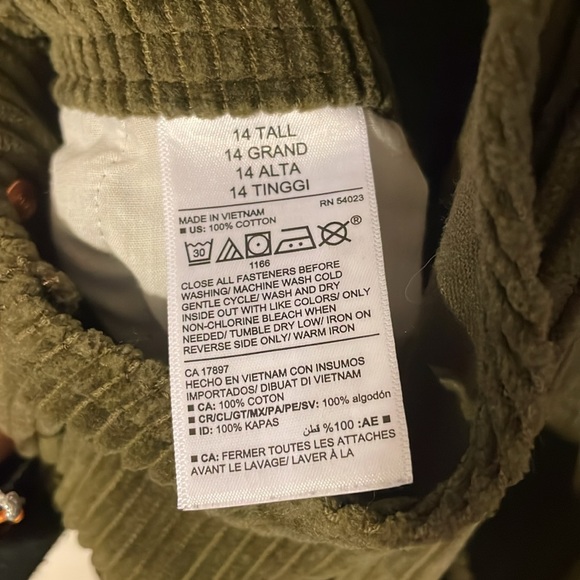 Corduroy Overalls - Picture 6 of 7